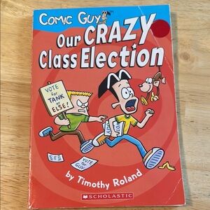 5/$10‎ Scholastic Comic Guy Book - Red and Blue Cover